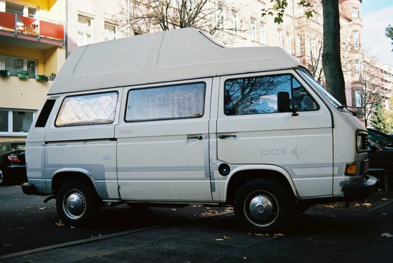 A photo of a used camper van, which in in a really good condition.